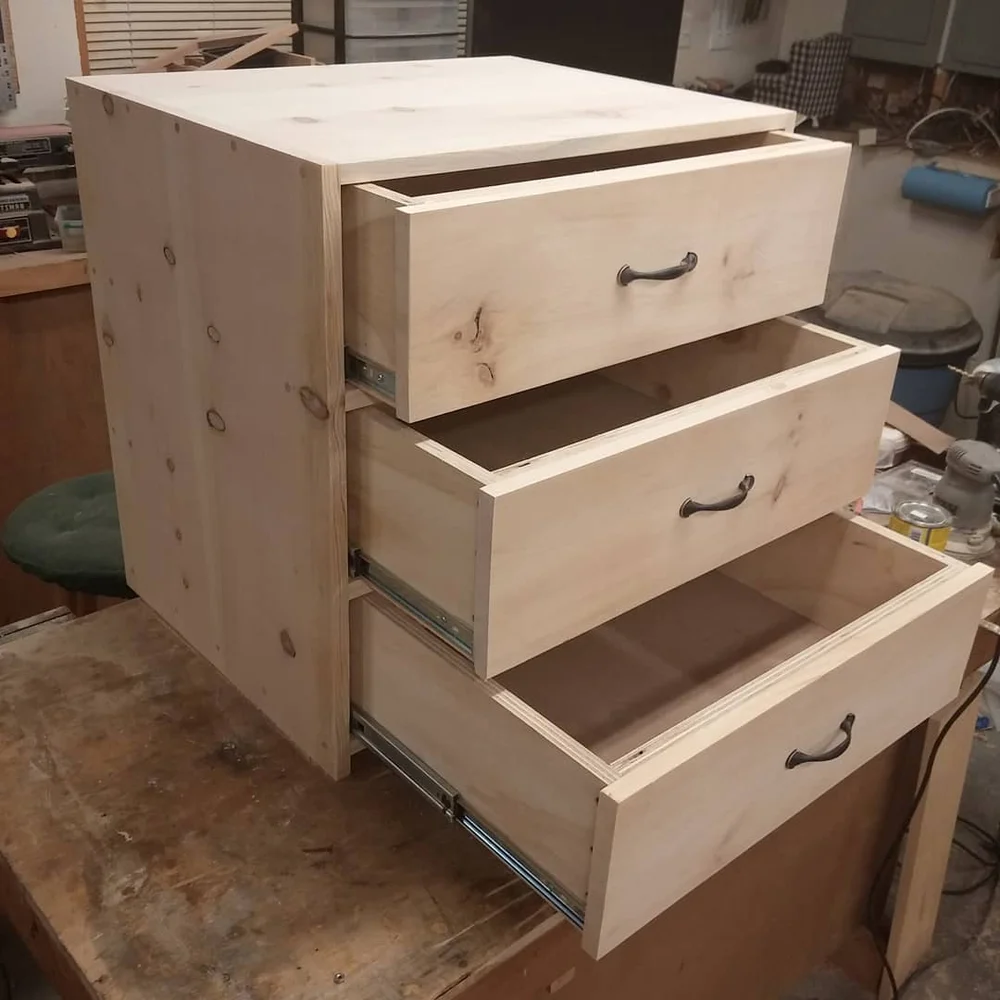 Handmade dresser