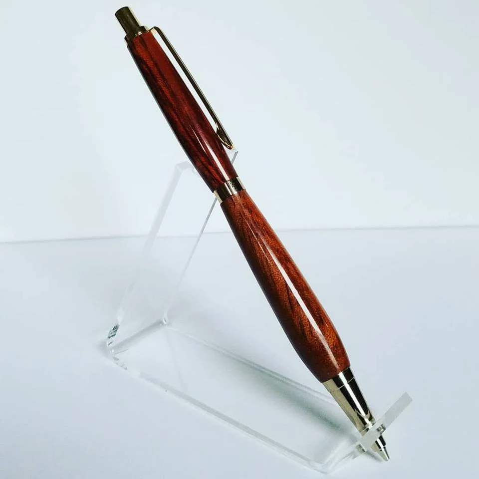 Handmade wooden pens and pencils